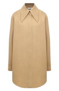 Хлопковая рубашка Jil Sander