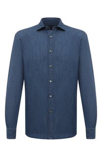 Джинсовая рубашка Zegna