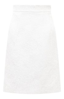 Юбка из хлопка и вискозы Dolce & Gabbana
