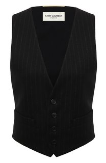 Шерстяной жилет Saint Laurent