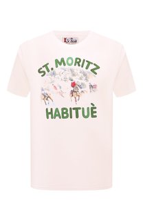 Хлопковая футболка MC2 Saint Barth