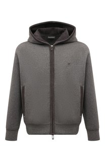 Хлопковая толстовка Emporio Armani