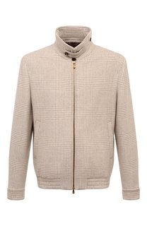 Шерстяной бомбер Brunello Cucinelli