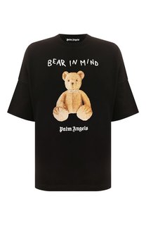 Хлопковая футболка Palm Angels