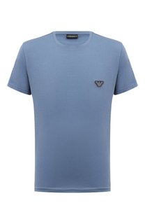 Хлопковая футболка Emporio Armani