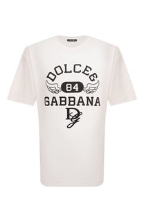 Хлопковая футболка Dolce & Gabbana