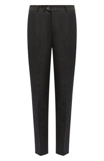 Брюки из хлопка и кашемира Brunello Cucinelli