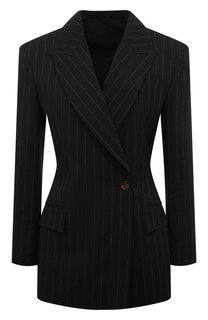 Жакет из шерсти и хлопка Brunello Cucinelli