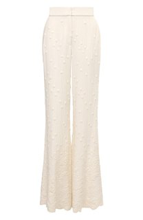Брюки из хлопка и вискозы Elie Saab