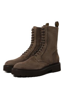 Замшевые ботинки Doucals