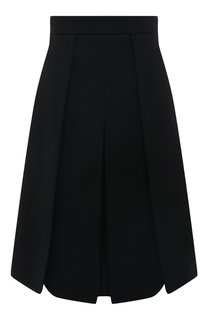 Юбка из шерсти и кашемира Prada