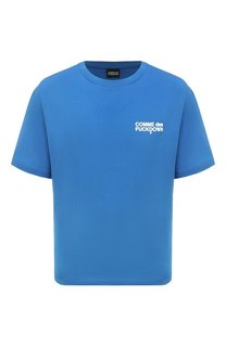 Хлопковая футболка Comme des Fuckdown