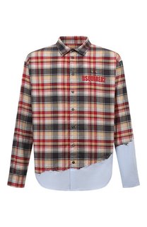 Хлопковая рубашка Dsquared2