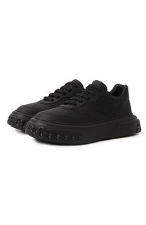 Кожаные кеды Off Road Casadei