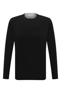 Хлопковый лонгслив Brunello Cucinelli
