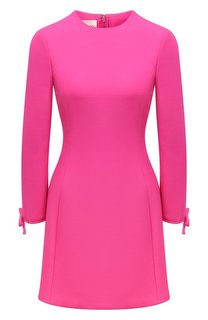 Платье из шерсти и шелка Valentino
