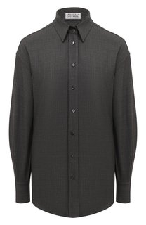 Шерстяная рубашка Brunello Cucinelli