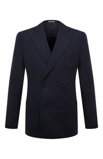 Пиджак из шелка и шерсти Corneliani