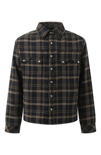 Утепленная куртка-рубашка Rhude