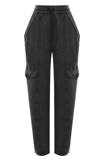 Хлопковые брюки-карго Isabel Marant Etoile