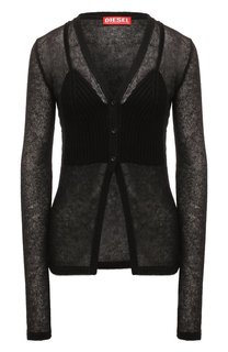 Шерстяной кардиган Diesel