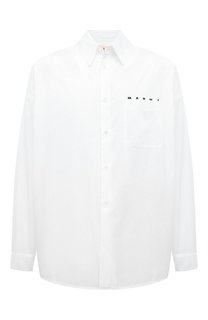 Хлопковая рубашка Marni