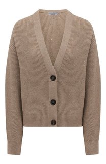 Кардиган из кашемира и шерсти Brunello Cucinelli