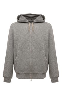 Кардиган из кашемира и хлопка Brunello Cucinelli