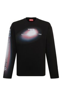 Хлопковый лонгслив Diesel