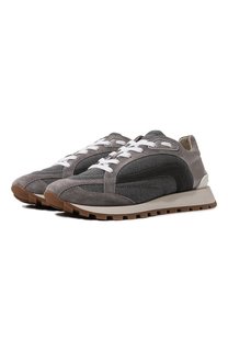 Текстильные кроссовки Brunello Cucinelli