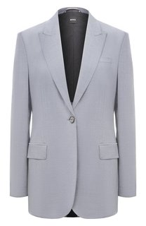 Шерстяной жакет BOSS