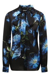 Шелковая блузка Dolce & Gabbana