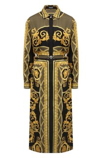 Шелковое платье Versace