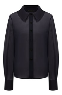 Шелковая блузка Emporio Armani