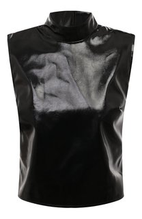 Топ из экокожи MSGM