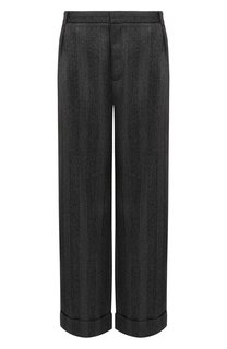 Шерстяные брюки Emporio Armani