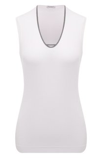 Хлопковый топ Brunello Cucinelli