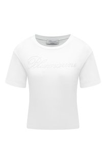 Хлопковая футболка Blumarine