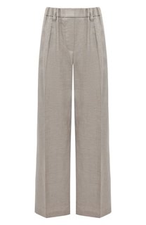 Льняные брюки Brunello Cucinelli