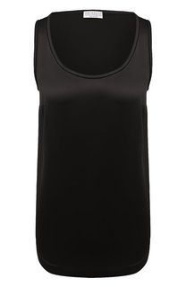 Шелковый топ Brunello Cucinelli