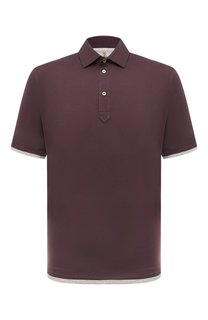 Хлопковое поло Brunello Cucinelli
