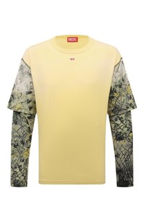 Хлопковый лонгслив Diesel
