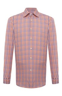 Хлопковая рубашка Kiton