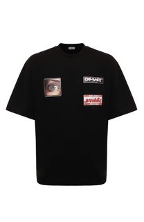 Хлопковая футболка Off-White