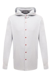 Хлопковая рубашка Kiton