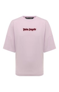 Хлопковая футболка Palm Angels