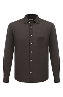 Хлопковая рубашка Kiton
