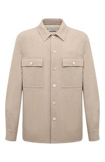 Шерстяная рубашка Jil Sander