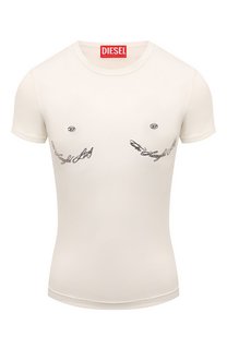 Хлопковая футболка Diesel