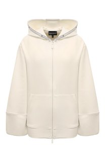 Хлопковая толстовка Emporio Armani